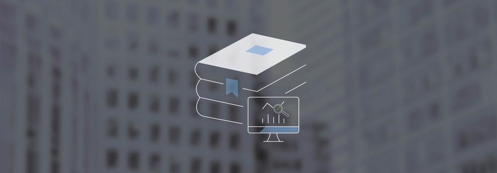 Glossar Icon mit Kennzahlen Monitor